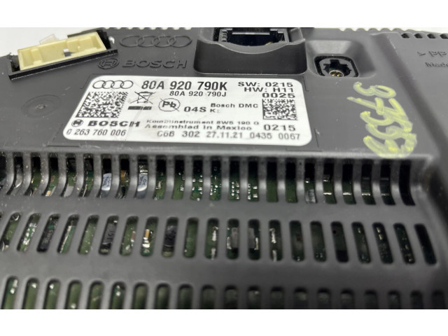 Панель приборов 80A920790K Audi Q5 SQ5