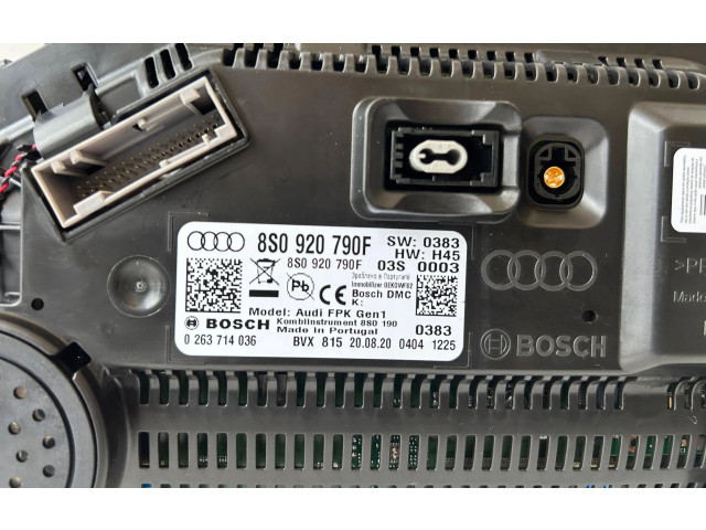 Přístrojová deska Audi TT TTS RS Mk3 8S 2020 8S0920790F