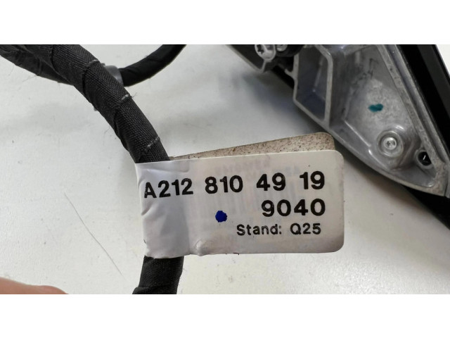 Зеркало электрическое        Mercedes-Benz E W212  2009-2016 года   