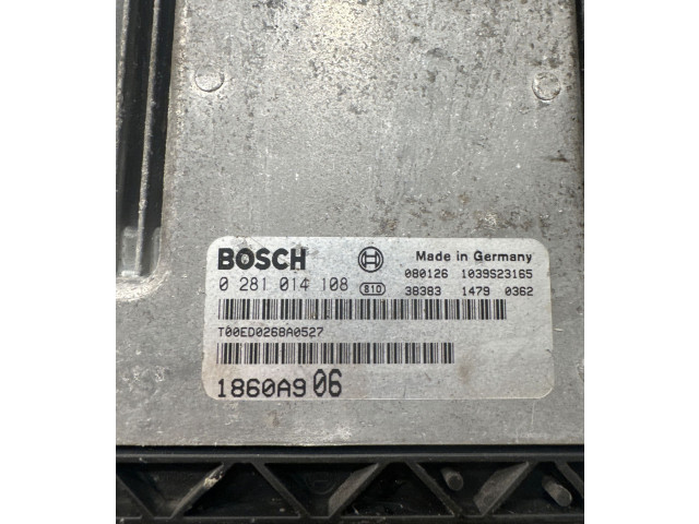 Блок управления двигателя 0281014108, 1860A906   Mitsubishi Outlander