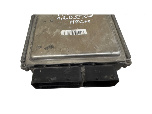 Блок управления двигателя 03P906021K, 28281647 Skoda Fabia Mk2 (5J)