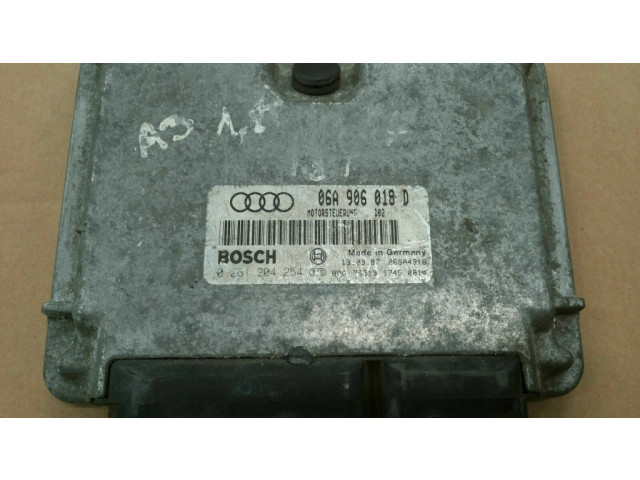 Блок управления двигателя 06A906018D, 0261204254 Audi Q5 SQ5