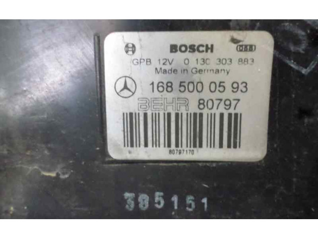 Вентилятор радиатора 1685000593, 80797 Mercedes-Benz A W168