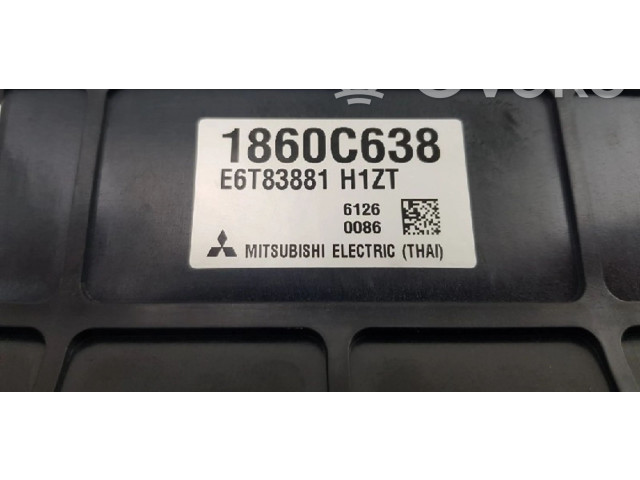 Блок управления двигателя 1860C638, 1860C638 Mitsubishi Space Star