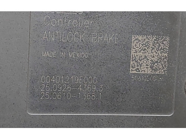 Блок АБС 00401219E000, P05085413AB   Chrysler  PT Cruiser   -  года