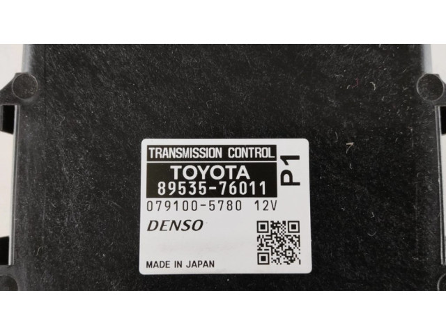 Блок управления коробкой передач 8953576011, 0791005780   Toyota Prius+ (ZVW40)