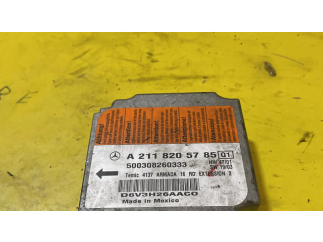 Блок управления надувных подушек