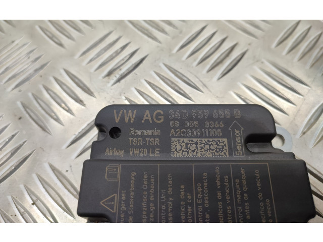 Блок подушек безопасности 34D959655B Skoda Rapid (NH)