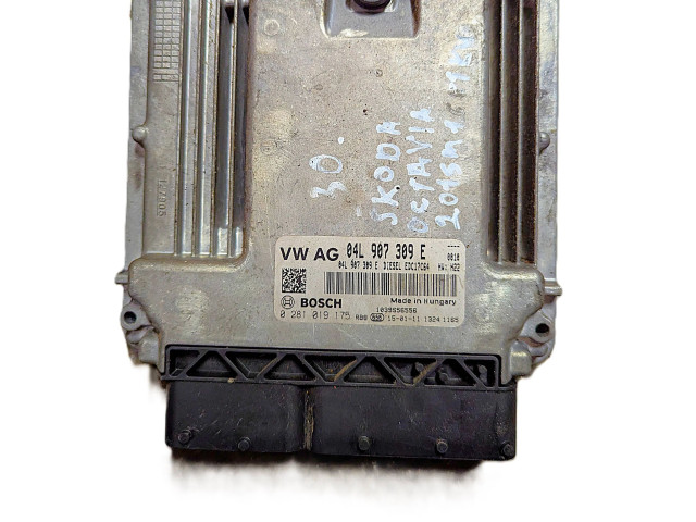 Блок управления двигателя 04L907309E, 0281019175 Audi A3 S3 8V