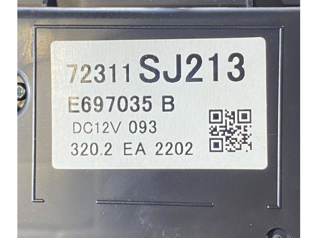 Блок управления климат-контролем 72311SJ213   Subaru Forester SK