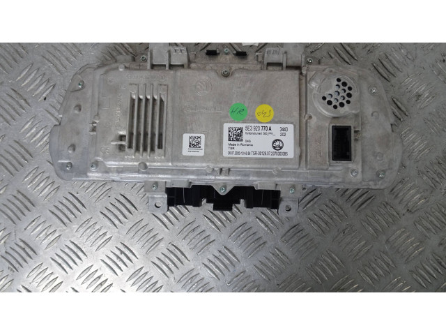 Панель приборов 5E3920770A Skoda Octavia Mk4