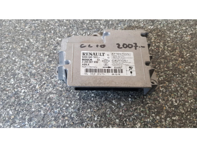 Блок подушек безопасности 8200645161   Renault Clio III