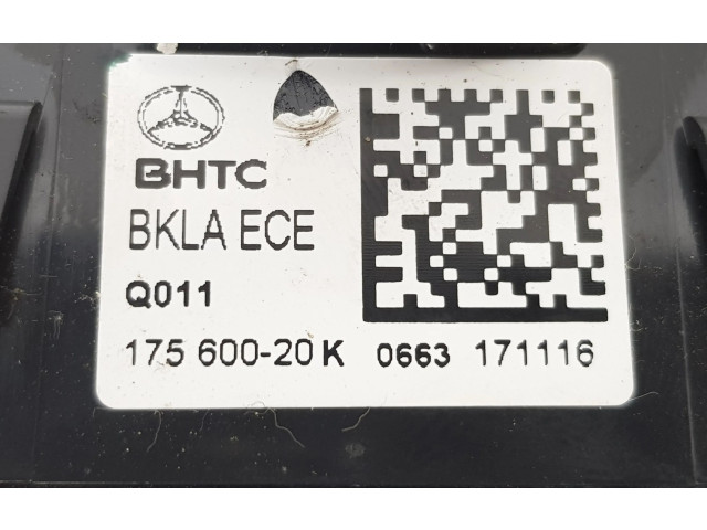 Блок управления климат-контролем A2469008215, A2469008215 Mercedes-Benz A W176