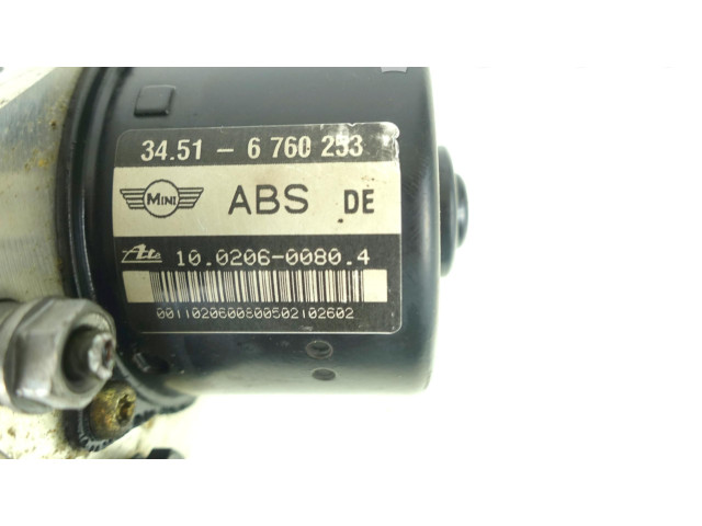Блок АБС 34.51-6760253 Mini One - Cooper R50 - 53 2001 - 2006 года