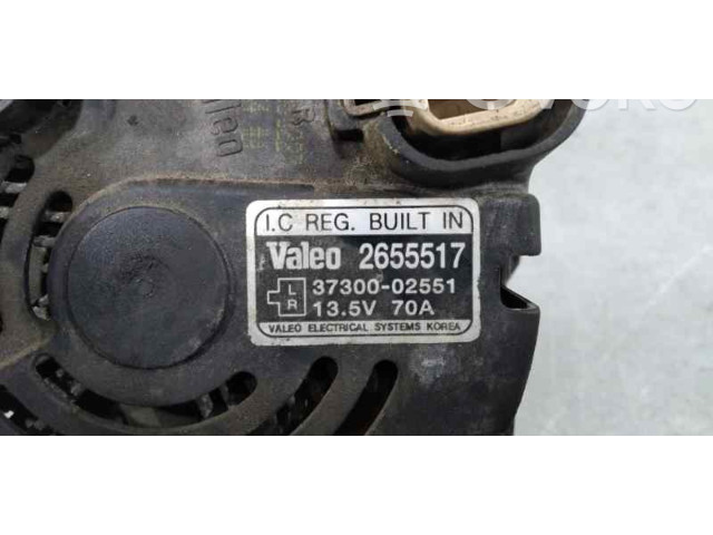Генератор 2655517, VALEO   Hyundai Getz      