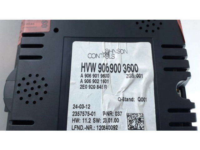 Přístrojová deska Volkswagen Crafter 2012 A9069003600, A9069019600