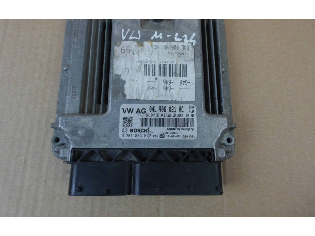 Блок управления двигателя 04L906021HC, 04L907309AA   Audi A6 S6 C7 4G