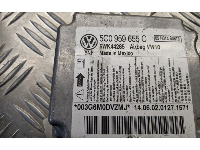 Блок подушек безопасности 5C0959655C, 5WK44285 Volkswagen Golf VI