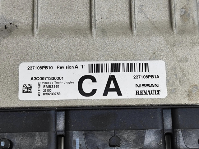 Řídící jednotka 237106PB10, 237106PB1A Nissan Juke II F16 2023
