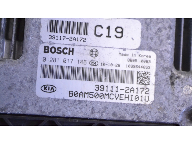 Řídící jednotka 391112A172, 0281017146 KIA Soul 2010