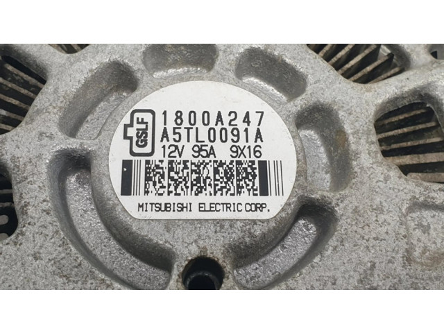 Генератор A5TL0091A, 1800A247 Mitsubishi Colt 1.1