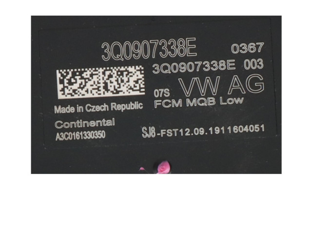 Блок управления 3Q0907338E   Volkswagen Golf Plus
