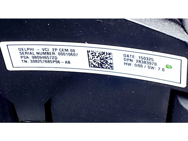 Руль Citroen C4 I 2004-2010 года 98039712ZD, 3070072A5