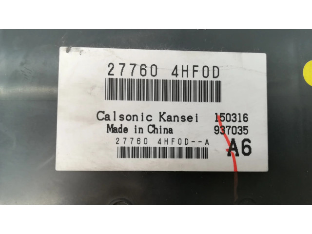 Блок управления 277604HF0D   Infiniti Q50