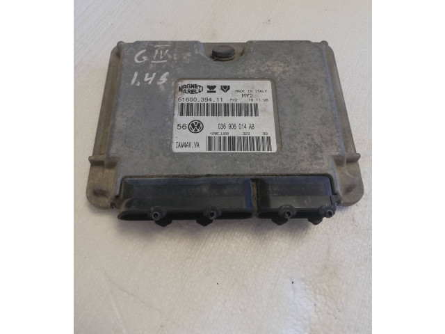 Блок управления двигателя 036906014AB, 6160039411 Volkswagen Golf IV