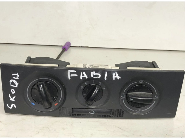 Блок управления климат-контролем Skoda Fabia Mk1 (6Y)