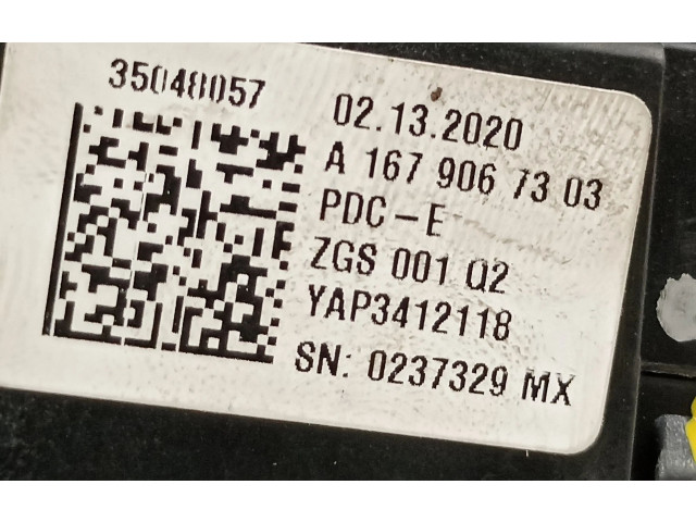 Pojistková skříňka Řídící jednotka BSM A1679067303 Mercedes-Benz GLE W167 2020