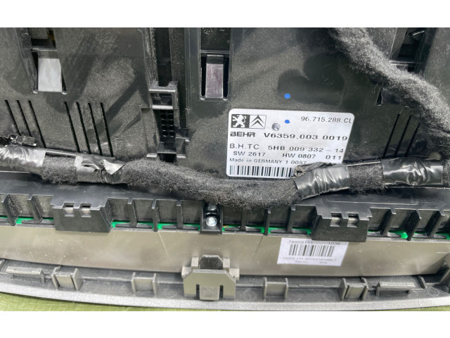 Блок управления климат-контролем 96715288CL, 5HB00933214   Citroen C5