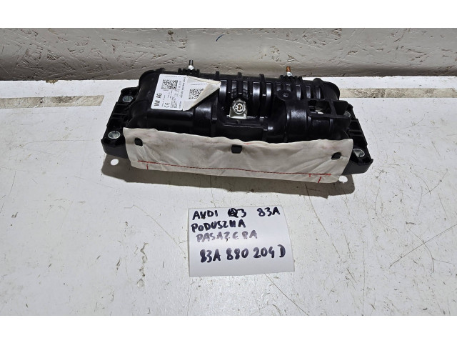 Подушка безопасности пассажира 83A880204D, T83A204 Audi Q3 F3