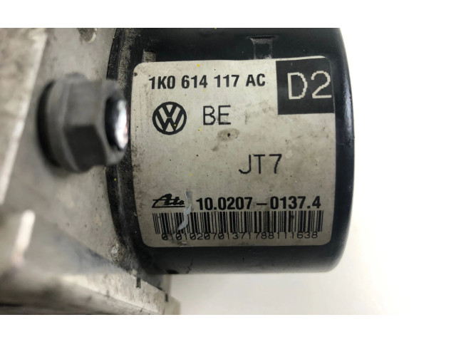 Блок АБС 1K0907379AF, 1K0614117AC Skoda Octavia Mk2 (1Z) 2004 - 2013 года
