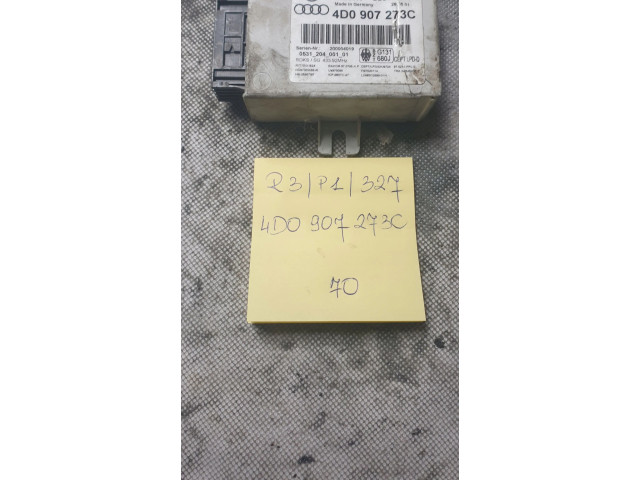 Блок управления 4D0907273C Audi A8 S8 D2 4D
