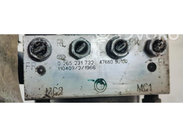 Блок АБС 476609U100   Nissan  Note (E11)  2006 - 2014 года