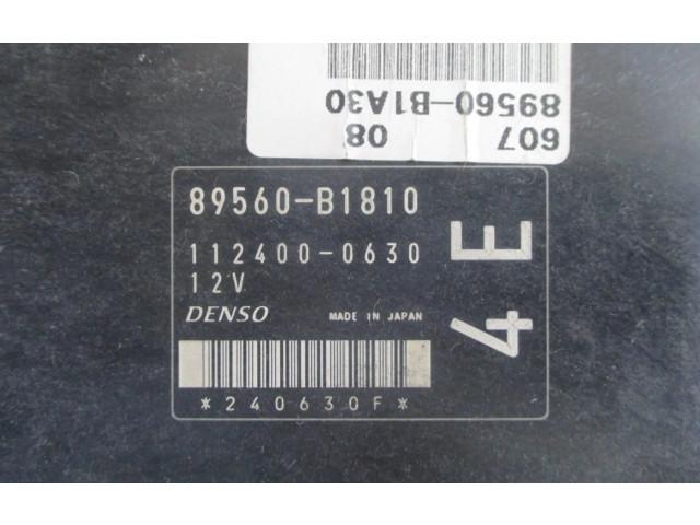 Řídící jednotka 89560-B1810, 89560-B1810 Subaru Justy 2008