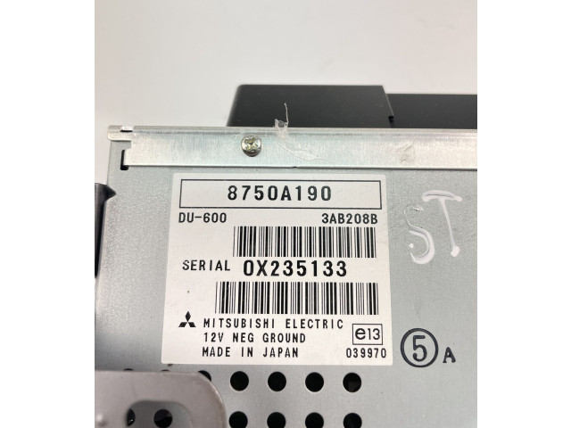 Дисплей 8750A190 Mitsubishi L200