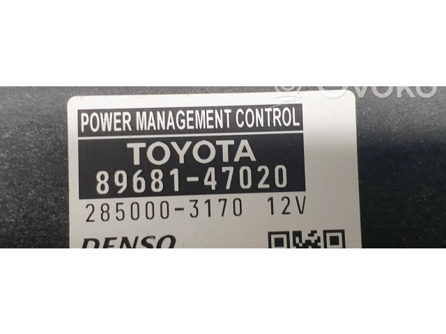 Řídící jednotka 8968147020, 2850003170 Toyota Prius+ (ZVW40) 2016