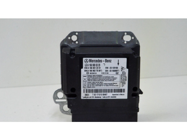 Блок подушек безопасности A1669000320   Mercedes-Benz GLE (W166 - C292)