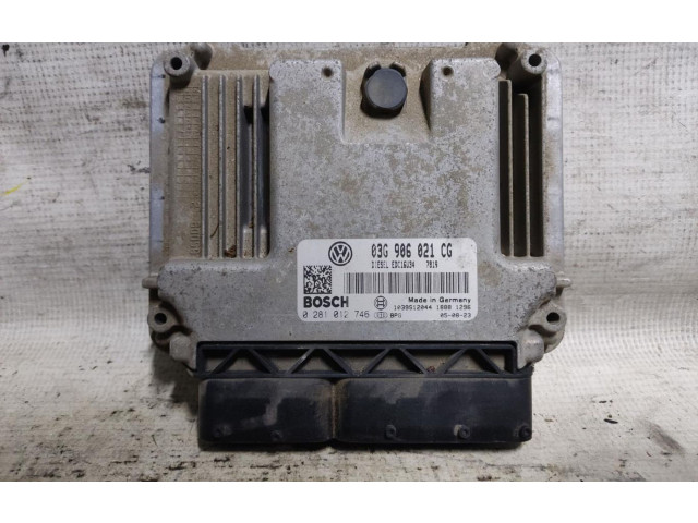 Řídící jednotka 0281012746   Volkswagen Caddy 2003