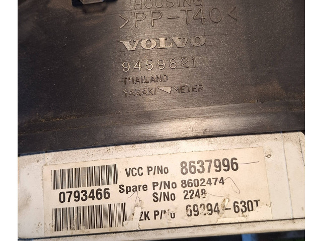Панель приборов 8602474, 9459821   Volvo V70       