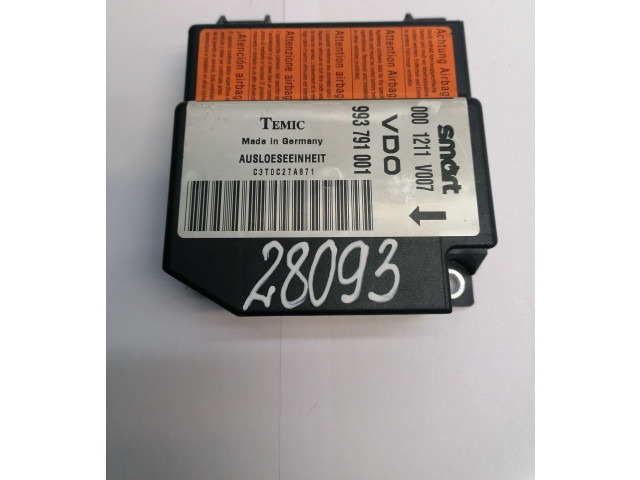 Блок управления надувных подушек