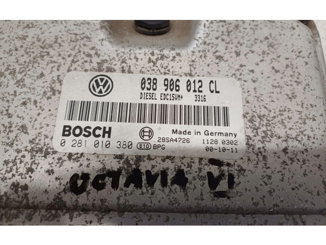 Комплект блоков управления 1U0920810F, 038906012CL   Skoda Octavia Mk1 (1U)