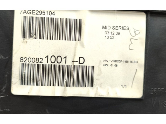 Спидометр (приборный щиток) 8200821001D   Renault Clio III   для двигателя K9KT7