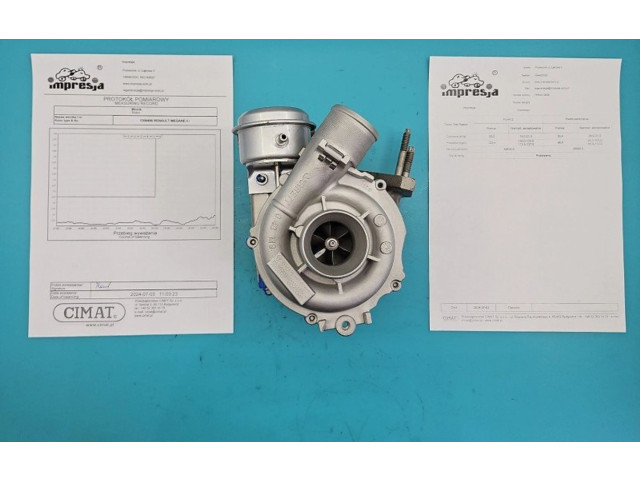 Turbodmychadlo Турбина 755507-6, IMPRK1306498 Renault Megane II