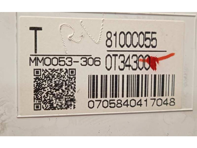 Панель приборов 8100C055 Mitsubishi ASX