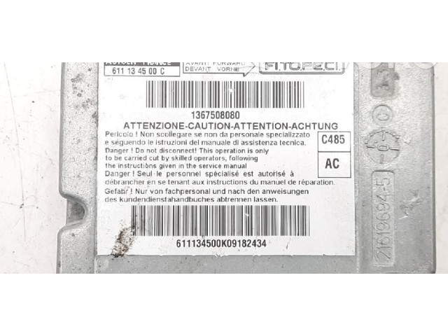 Блок подушек безопасности 1609108480, 611134500C   Citroen Nemo