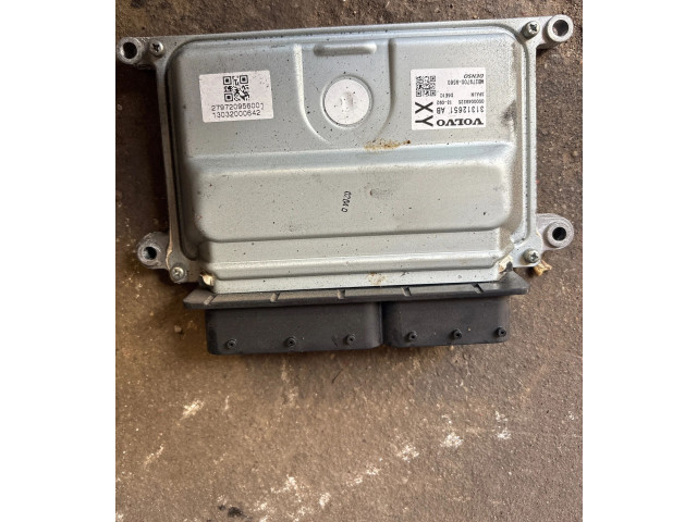 Блок управления двигателя 31312651, MB2797009560 Volvo S60