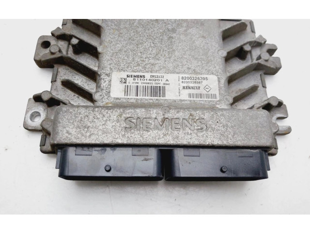 Рулевая рейка  Блок управления двигателем ECU 8200326395   Renault Clio II 2001 - 2005 года